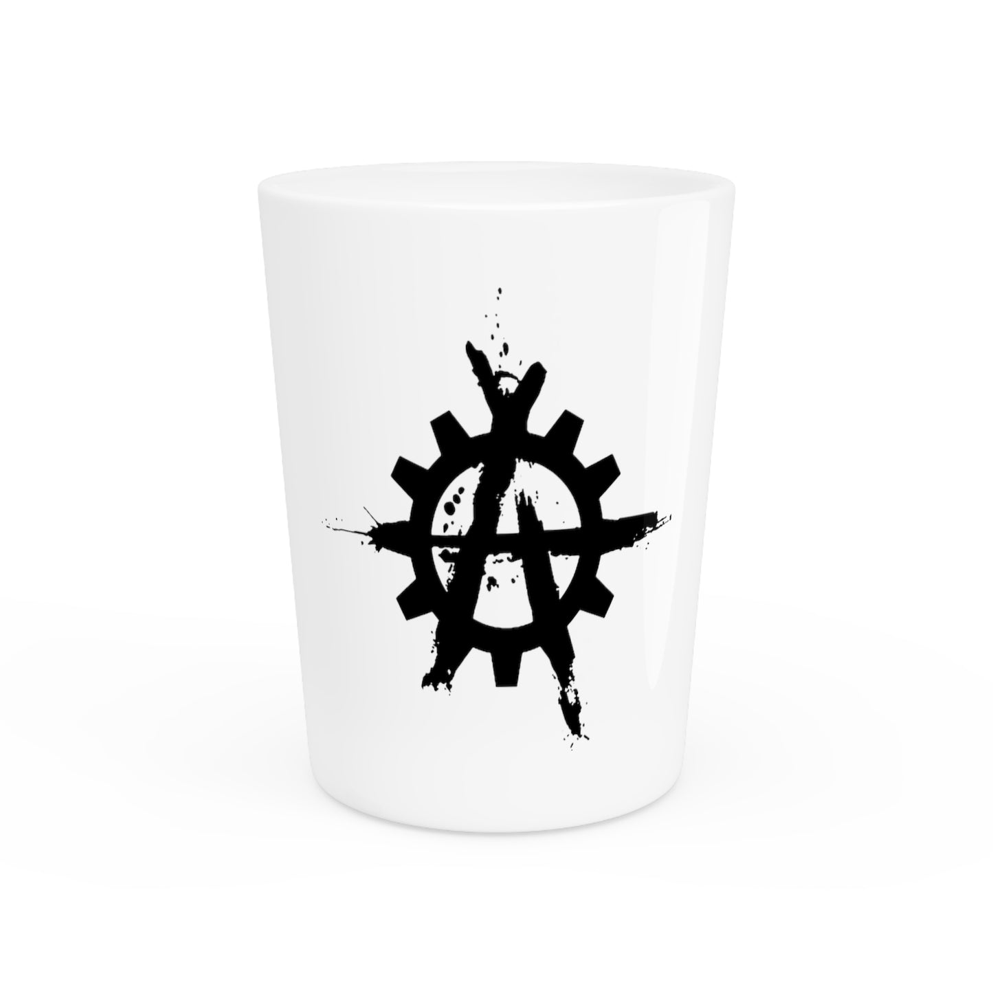 The Last Days of War Emblem Shot Glass