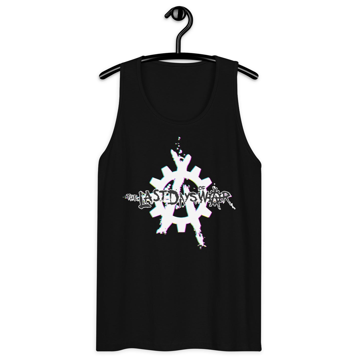 The Last Days of War Blurred Logo Tank Top