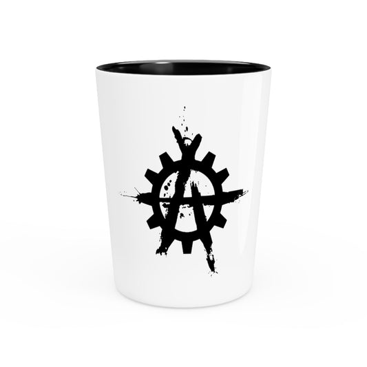 The Last Days of War Emblem Shot Glass
