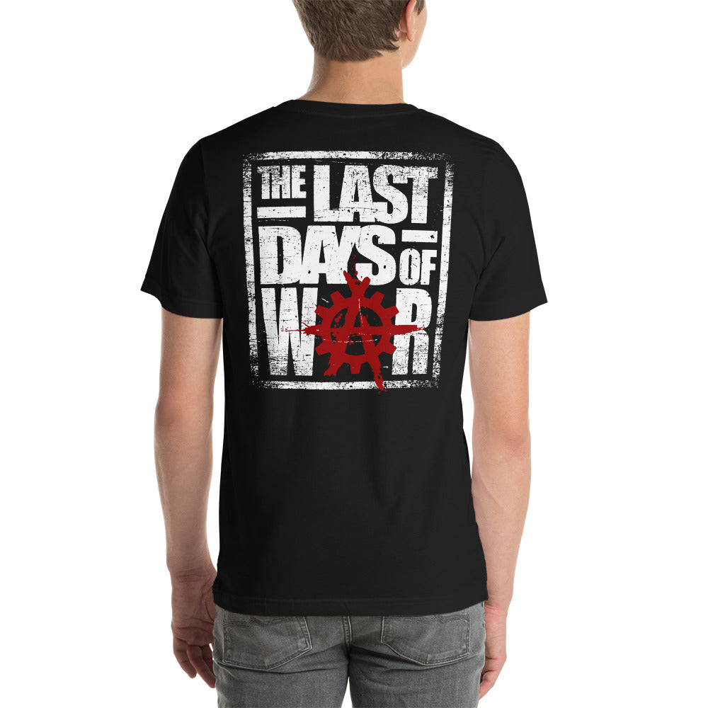 The Last Days of War Block Logo Shirt w/ red emblem